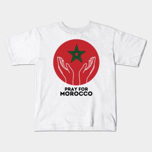 Pray For Morocco Kids T-Shirt